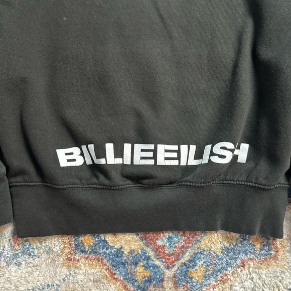 Billie Eillish Concert Pullover Hoodie Size XS - Picture 5 of 6